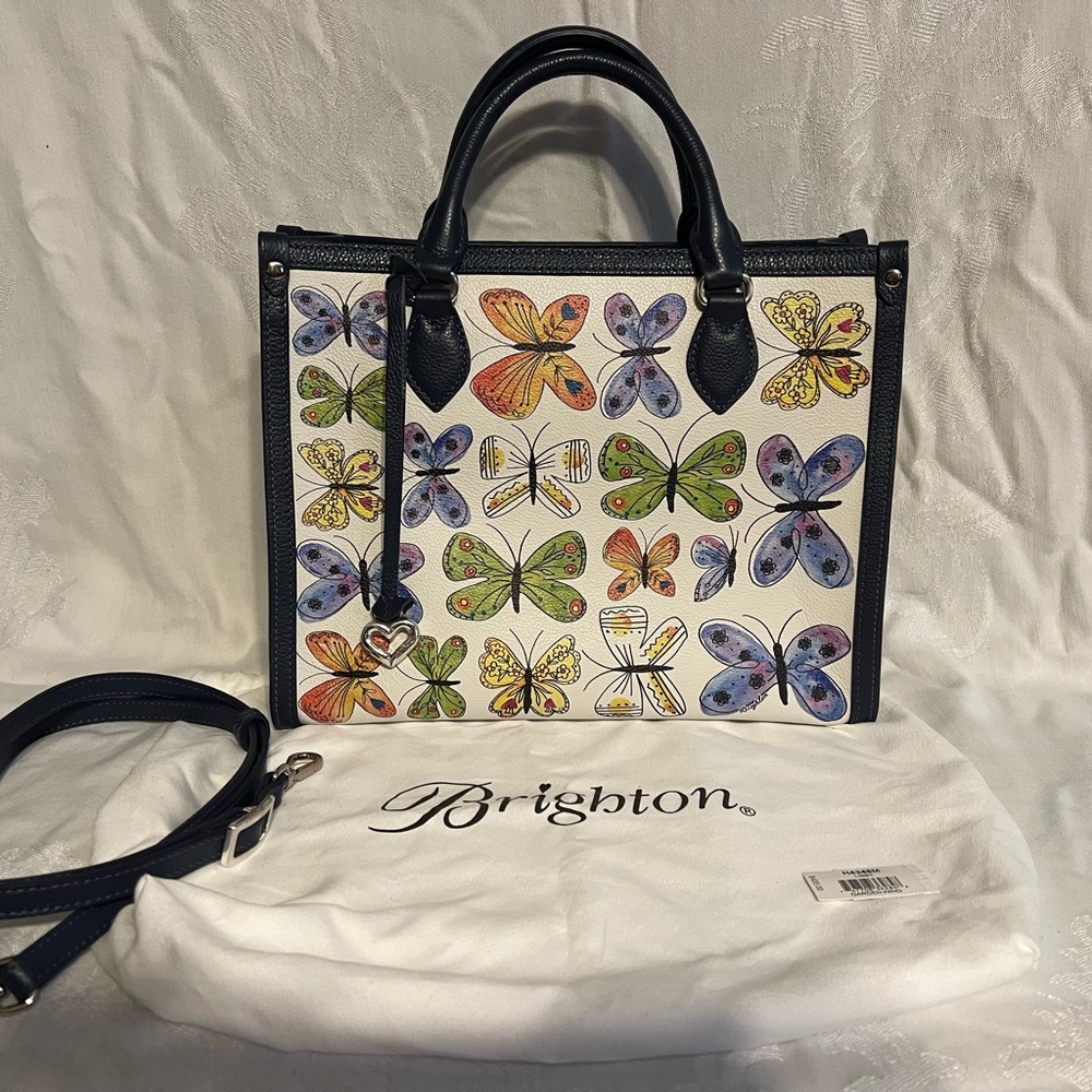 Brighton Libby leather handbag “Garden Wing”